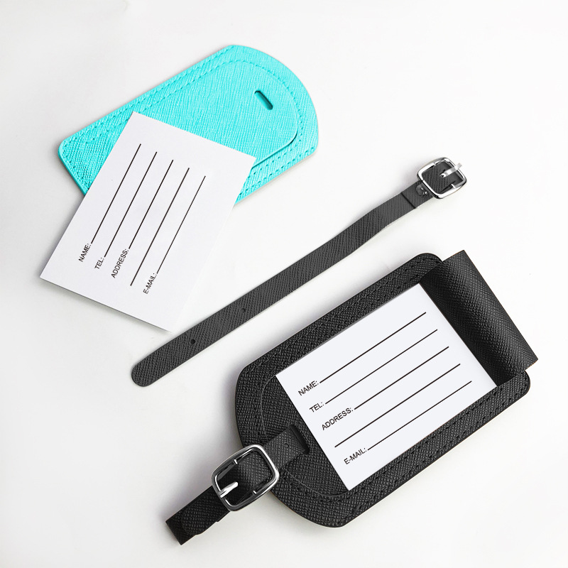 Men Accessories Name - 旅行用荷物タグ 女性用 男性用 ホリデーラベル 荷物用PUレザー 搭乗券バッグタグ