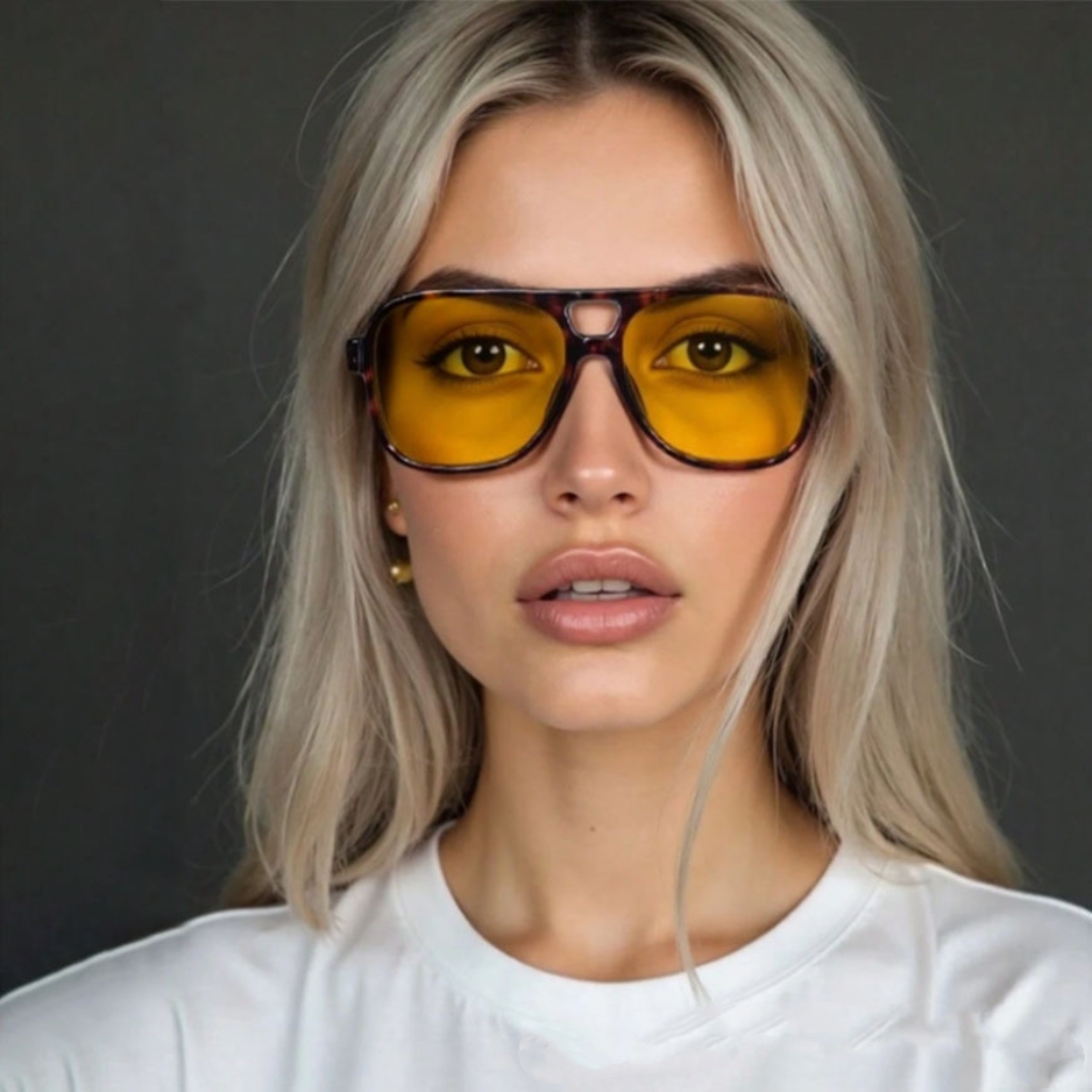 Men'S Accessories Glasses - 新しいヴィンテージクラシックデザイナーダブルブリッジパイロットサングラス女性男性用高級サングラスビッグフレームシェード UV400 メガネ