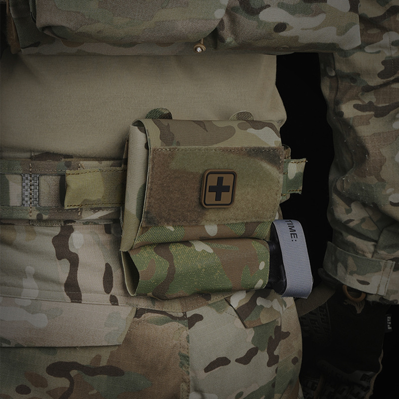 Men Accessories Kit Bag - マイクロトラウマキット | ハンティングベストアクセサリー救急キット止血帯ハンモック | IFAK EDC