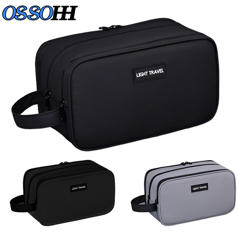 Men Accessories Kit Bag - 1 個の男性用トイレタリーバッグ、旅行用トイレタリーオーガナイザー Dopp キット、トイレタリーアクセサリー用防水シェービングバッグ