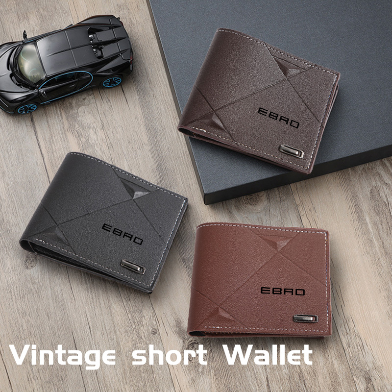 Ebro カースタイリング男性ファッションショート財布小銭入 - Men Accessories Organiser のレビューと価格