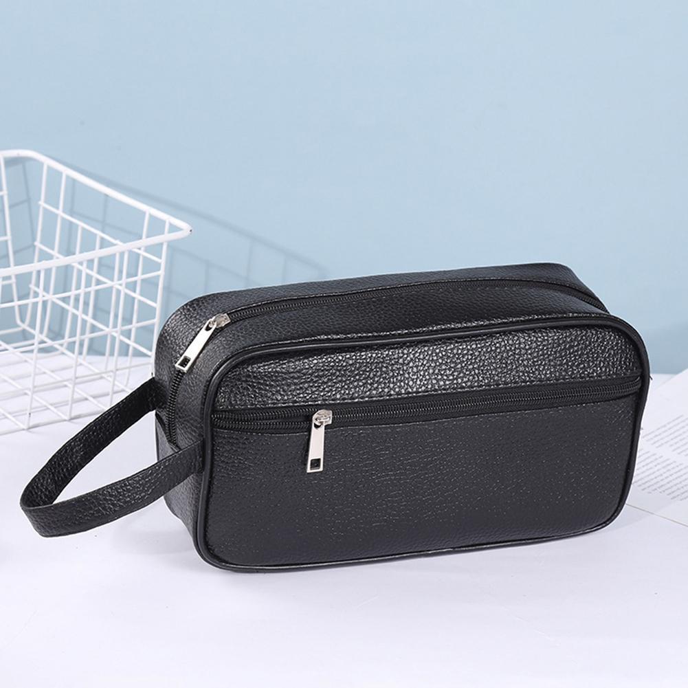男性ビジネストラベルバッグヴィンテージリストレットバッグPU - Men Accessories Organiser のレビューと価格