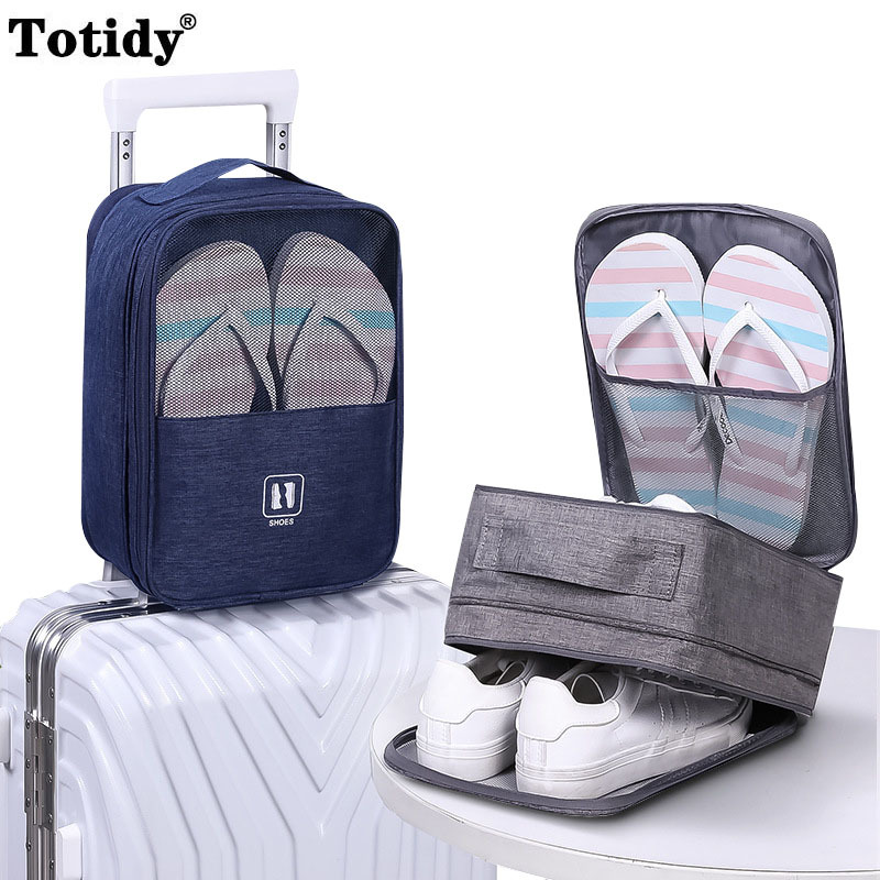 女性ポータブル旅行靴バッグ防水男性靴収納袋ホーム靴クローゼッ - Men'S Accessories Wardrobe のレビューと価格