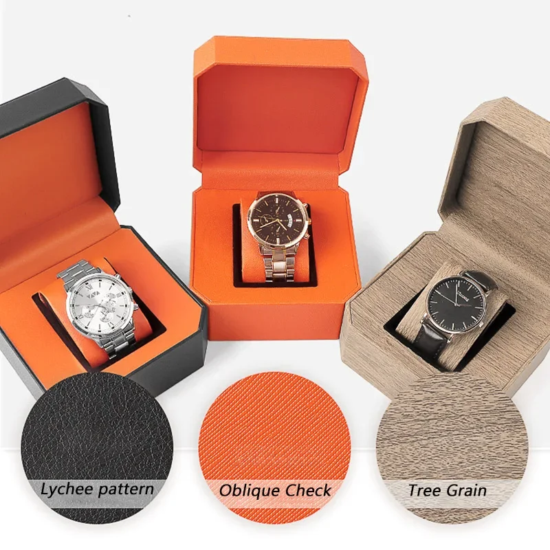 男性用シングルウォッチディスプレイケース,収納ボックス,腕時 - Men Accessories Organiser のレビューと価格