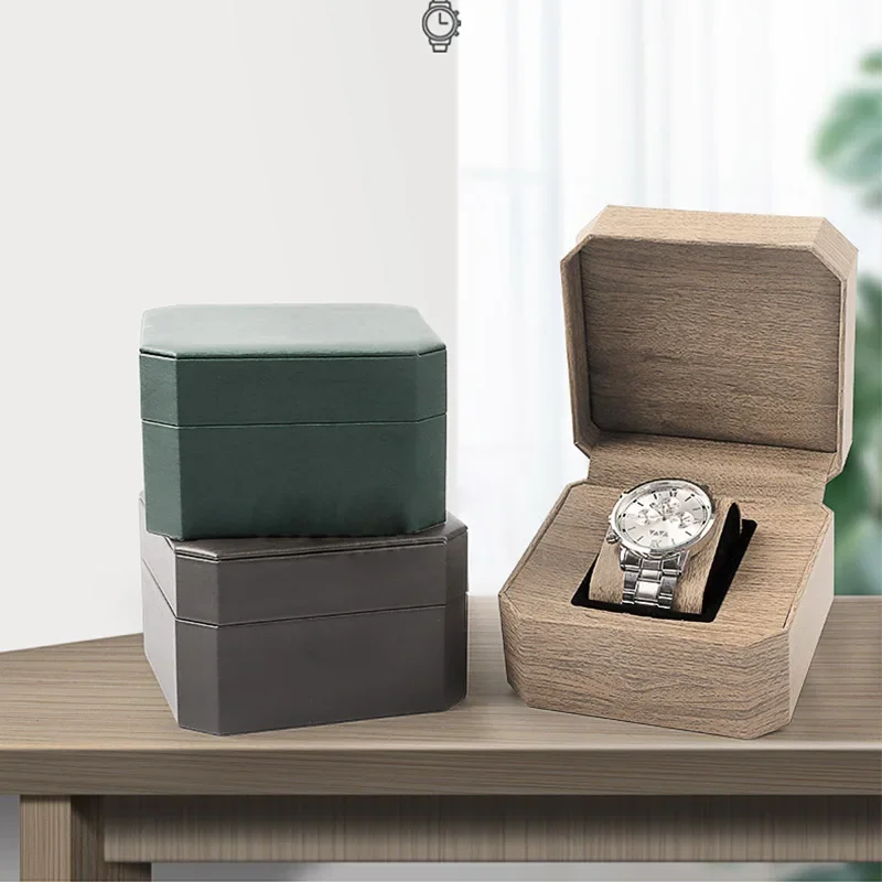 男性用シングルウォッチディスプレイケース,収納ボックス,腕時 - Men Accessories Organiser のレビューと価格