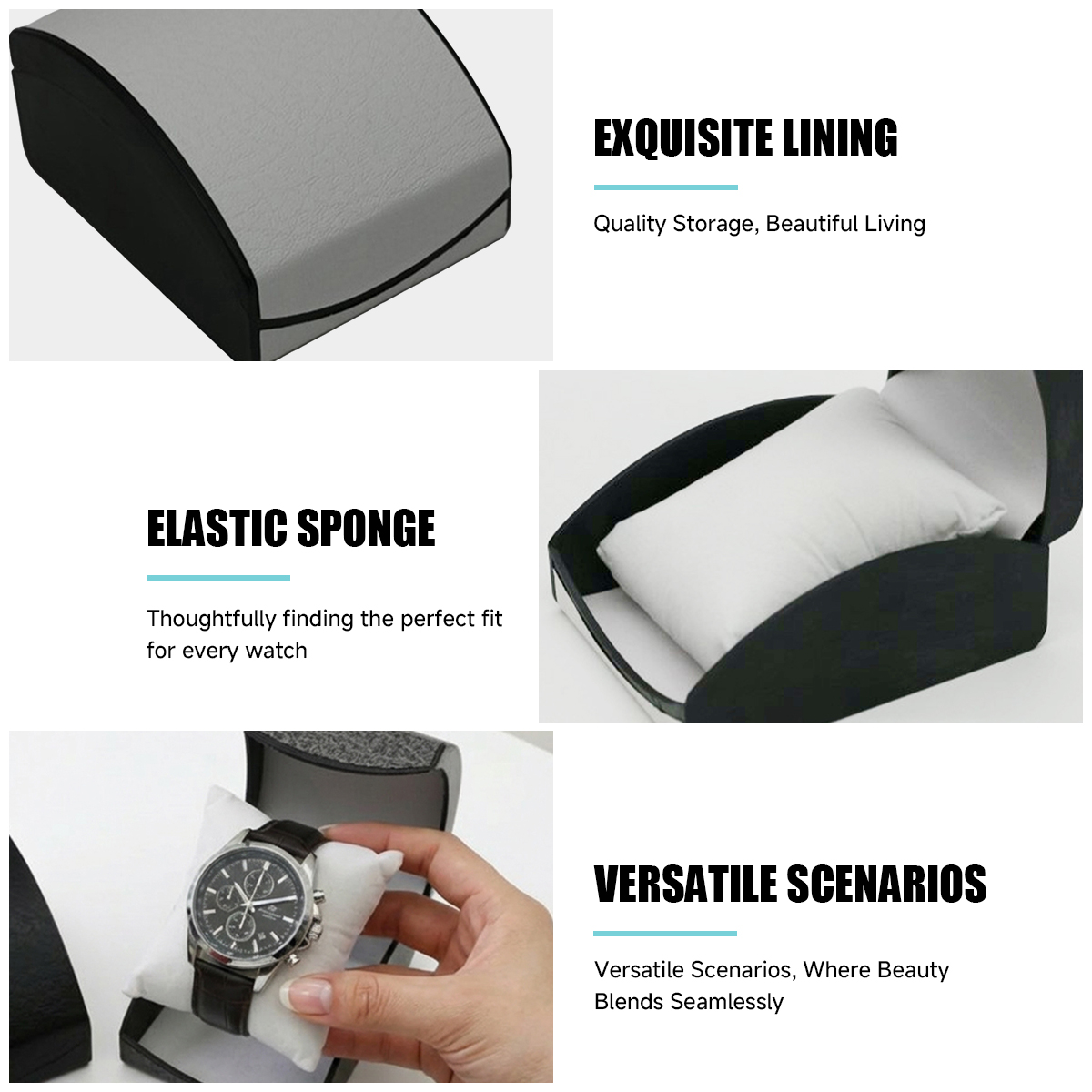 時計ディスプレイボックスジュエリー収納オーガナイザーケース装 - Men Accessories Organiser のレビューと価格