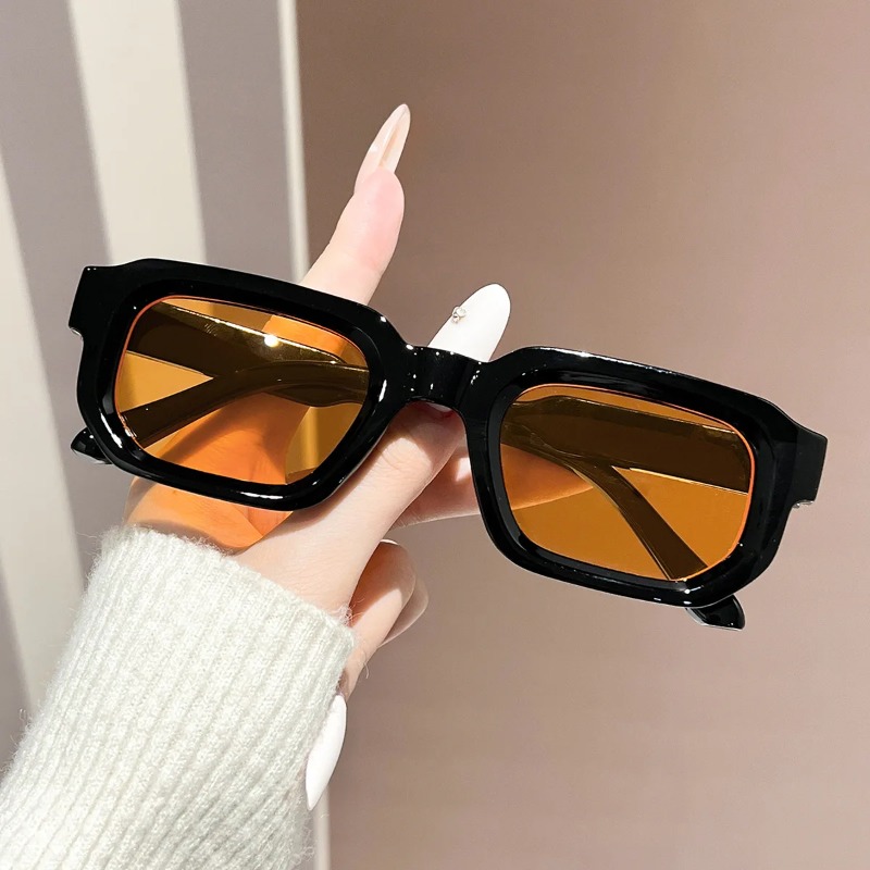 新作人気 スクエアスモールフレーム レトロファッションサング - Men'S Accessories Glasses のレビューと価格