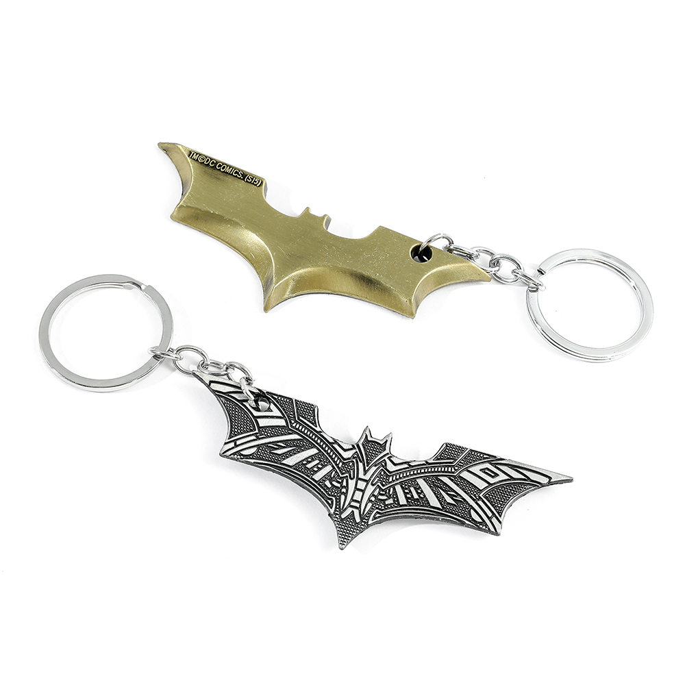 バットペンダントキーホルダーおもちゃスーパーヒーロー映画ジュ - Men'S Accessories Rings のレビューと価格