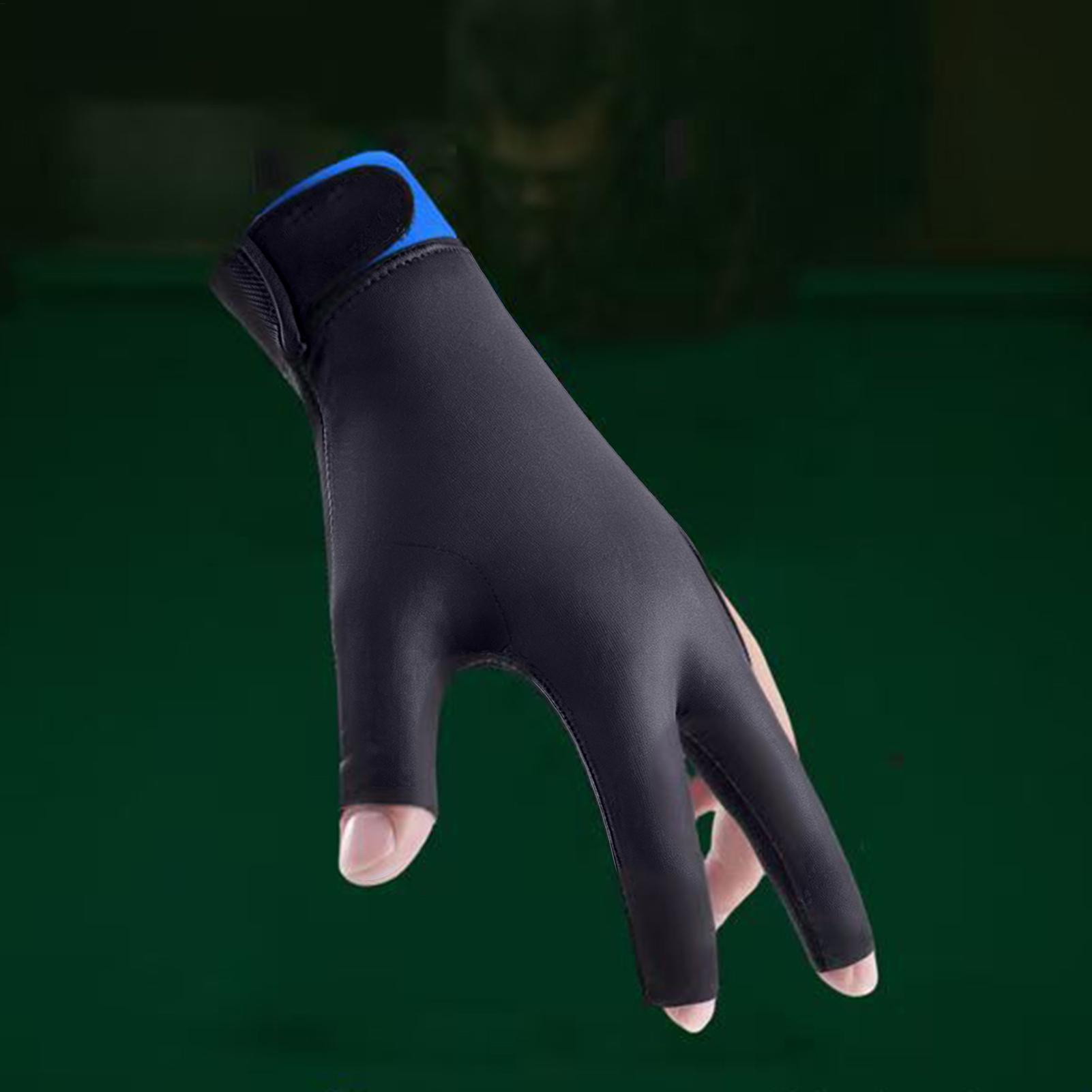 ビリヤードグローブ 左手用 3本指 滑り止め スポーツアクセ - Men Accessories For Hand のレビューと価格