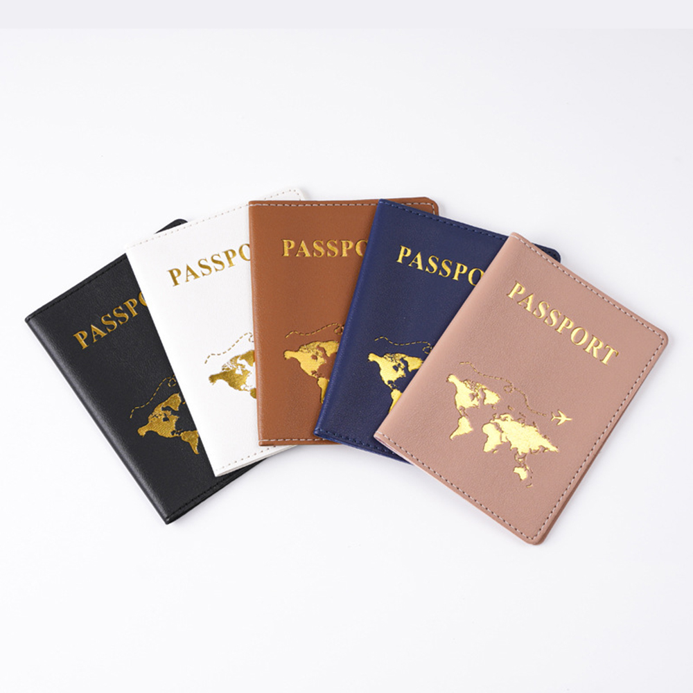 カスタム名旅行パスポートカバーゴールドグローバルマップパーソ - Men Accessories Name のレビューと価格