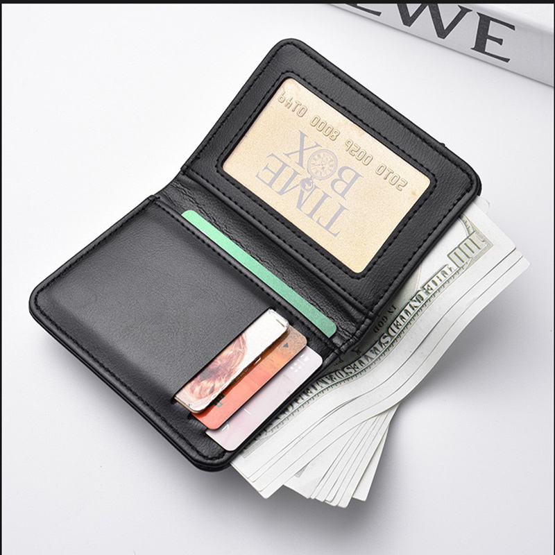 レザー超薄型ミニ PU カーボンファイバークレジットカードホ - Men Accessories Organiser のレビューと価格