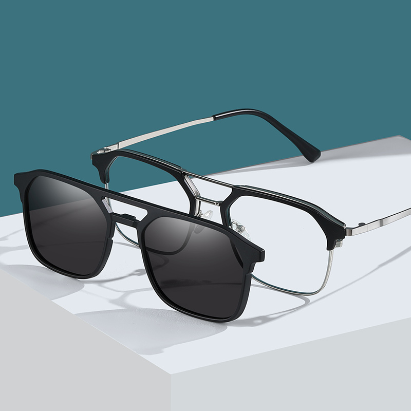 クリップオン偏光サングラス男性ファッションサングラス女性高級 - Men'S Accessories Glasses のレビューと価格