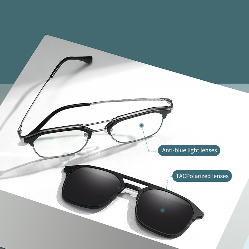 クリップオン偏光サングラス男性ファッションサングラス女性高級 - Men'S Accessories Glasses のレビューと価格