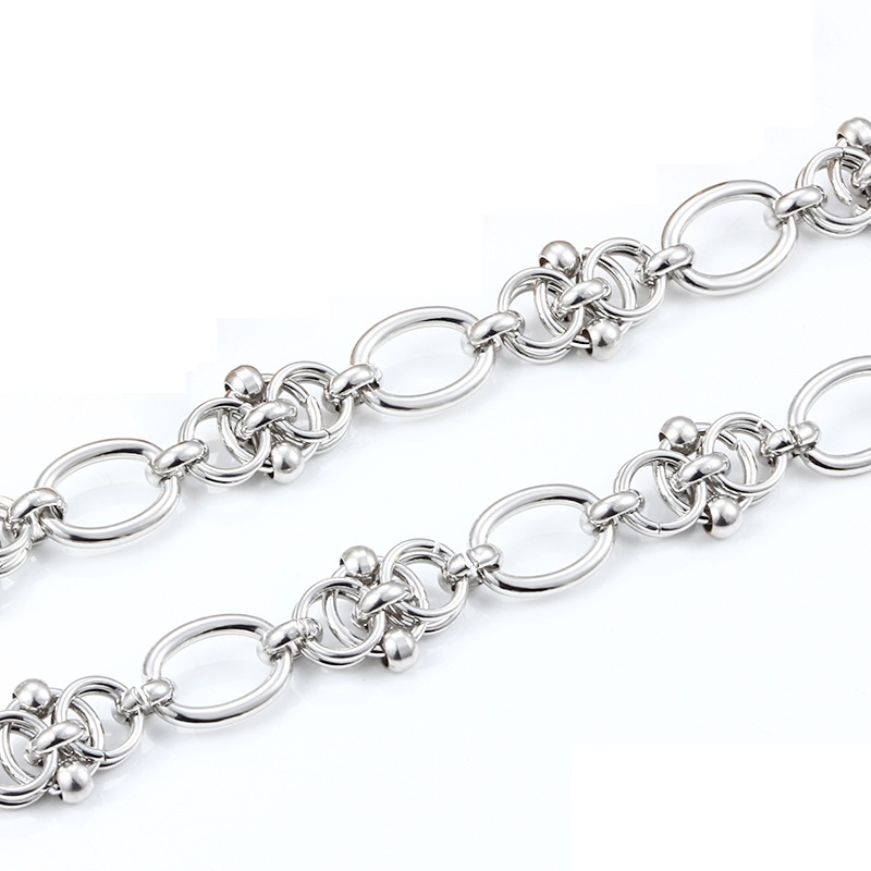 新しいヒップホップ 316L ステンレス鋼 DIY チェーン - Men Accessories Aesthetic のレビューと価格