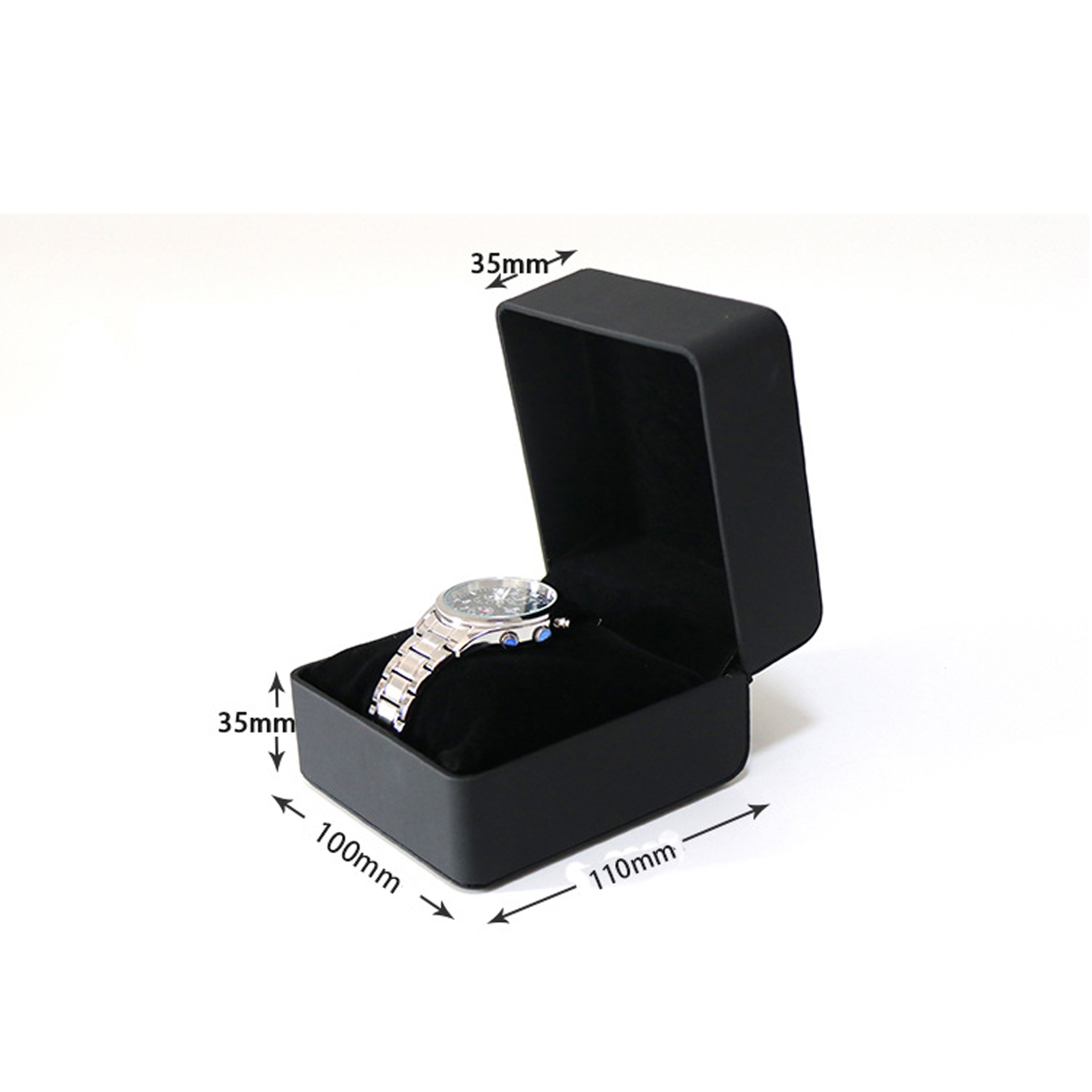 Lnofxas ブラック シングルウォッチ ギフトボックス  - Men Accessories Organiser のレビューと価格