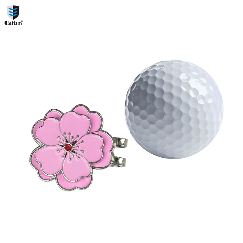 Caiton ローズ ゴルフハットクリップ 磁気ボールマーカ - Men'S Accessories Golf のレビューと価格