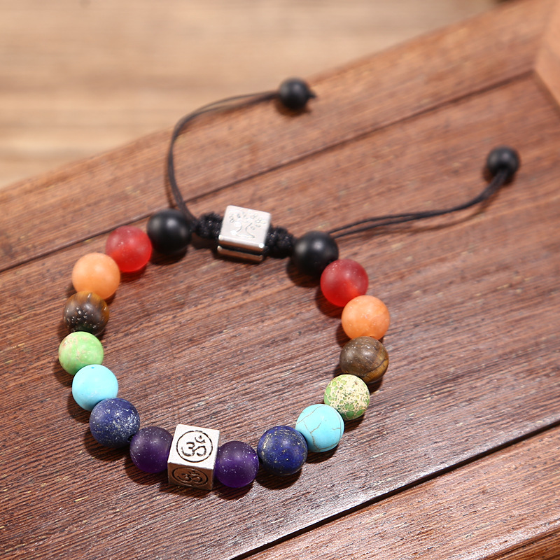 男性と女性のための7つのチャクラ」ブレスレット,ヴィンテージ - Men Accessories India のレビューと価格