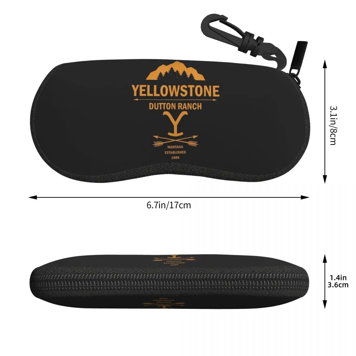 イエローストーン ダットン ランチ シェル メガネケース プ - Men'S Yellowstone Accessories のレビューと価格