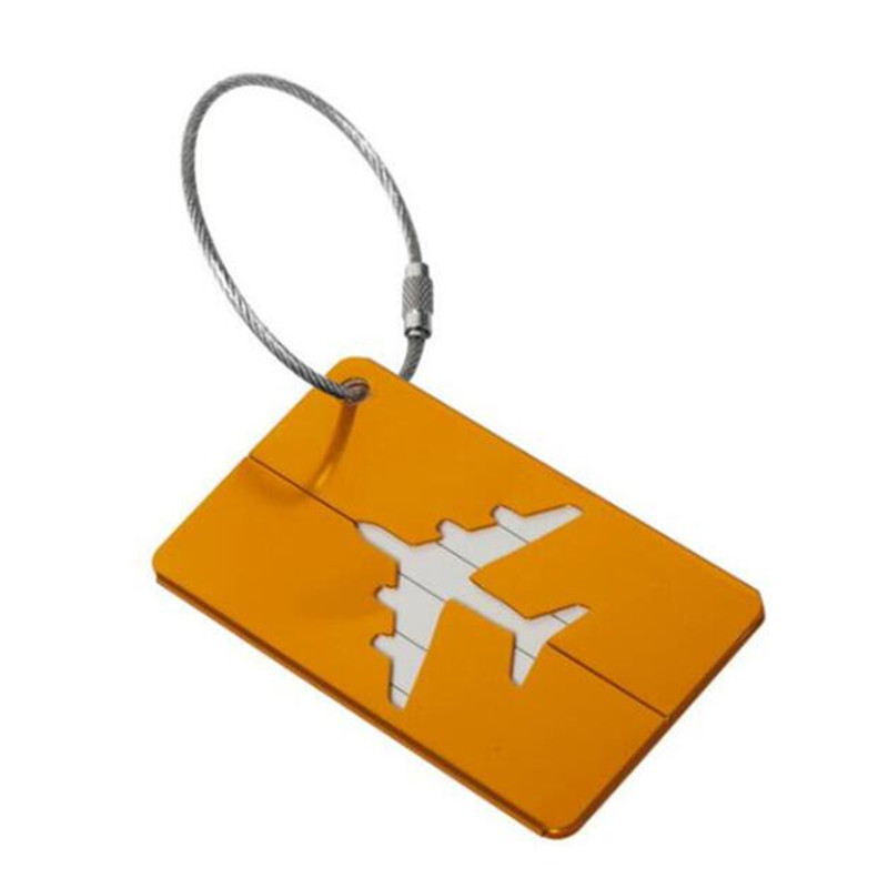 新しいファッション荷物タグアルミ合金女性男性旅行荷物スーツケ - Men Accessories Name のレビューと価格
