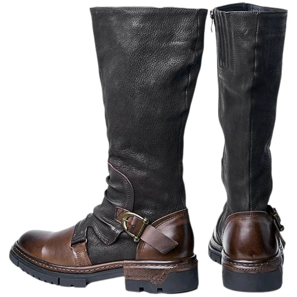 メンズ中世レトロ人工PUレザーシューズ中世アンクルブーツビク - Men'S Victorian Accessories のレビューと価格