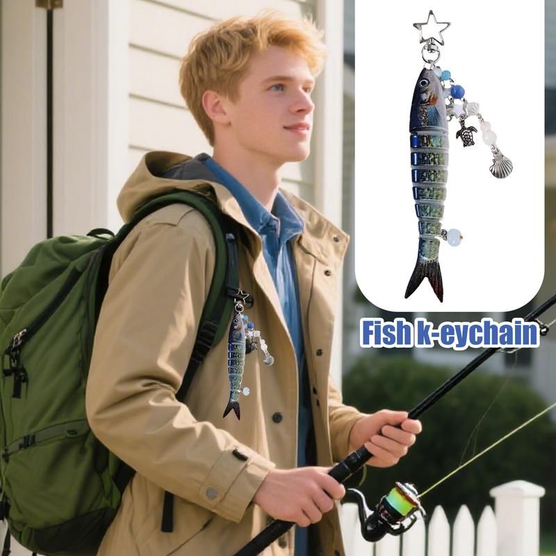 かわいいキーチェーン財布チャーム面白い魚美的チャーム装飾バッ - Men Accessories Aesthetic のレビューと価格