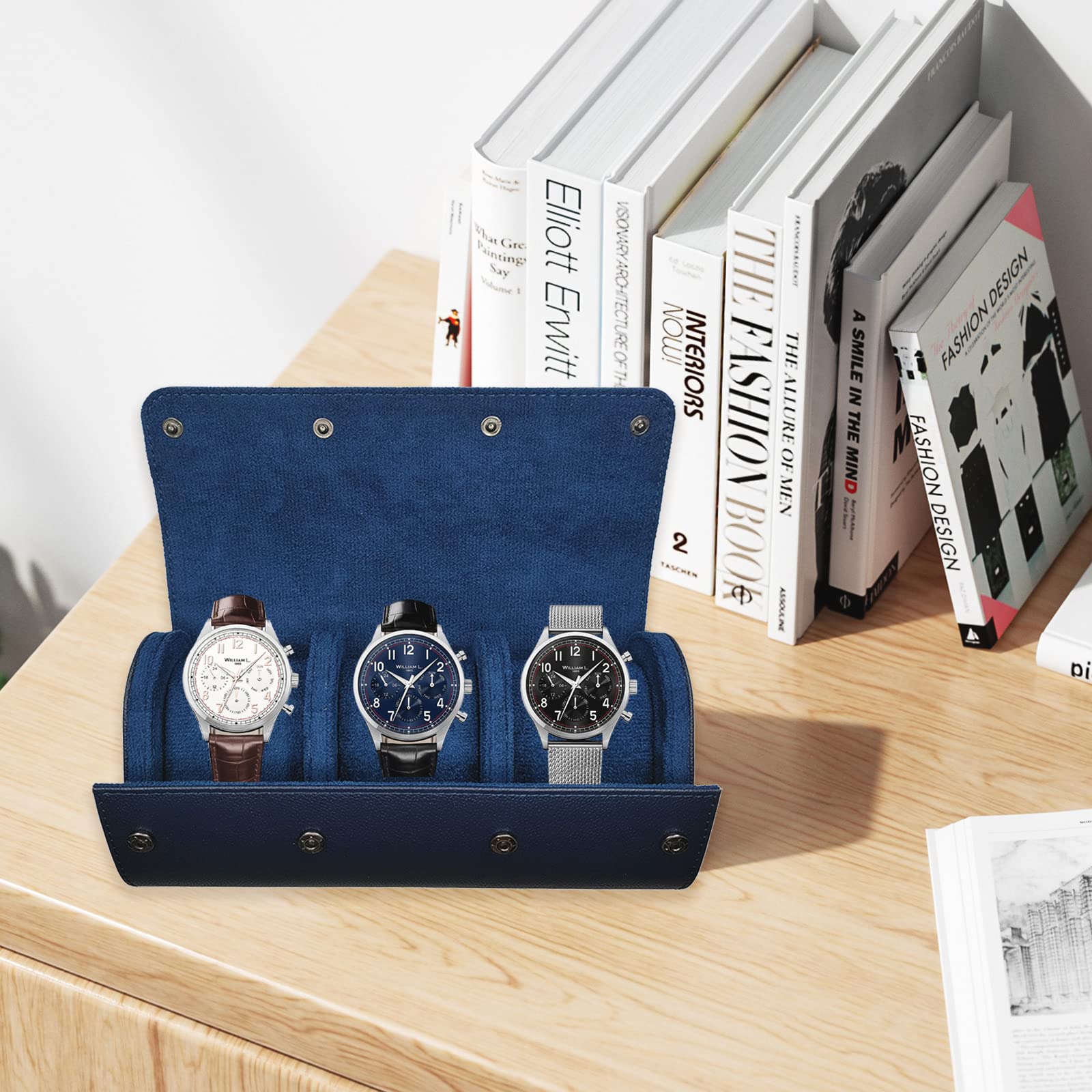 腕時計ケース トラベルオーガナイザー - 腕時計ロールケース - Men Accessories Organiser のレビューと価格