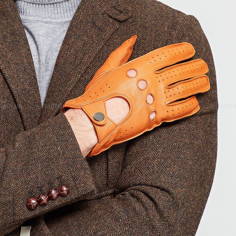 男性用本革手袋,ファッショナブルなアクセサリー,春,本物のシ - Men'S Accessories On Sale のレビューと価格