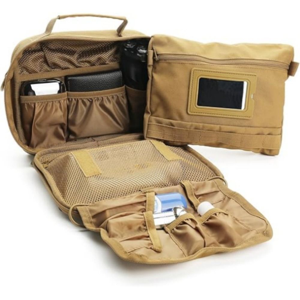 男性用吊り下げ式トイレタリーバッグ 多ポケット 防水 旅行用 - Men Accessories Kit Bag のレビューと価格