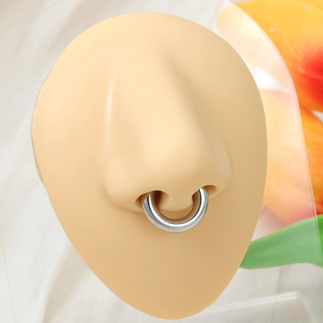 1個入り 大げさなC型ノンピアス鼻リング フェイクピアス ノ - Men'S Accessories Rings のレビューと価格