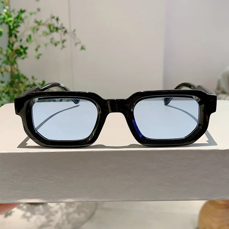 ヴィンテージ長方形フレームサングラスアウトドアマンサングラス - Men'S Accessories Glasses のレビューと価格