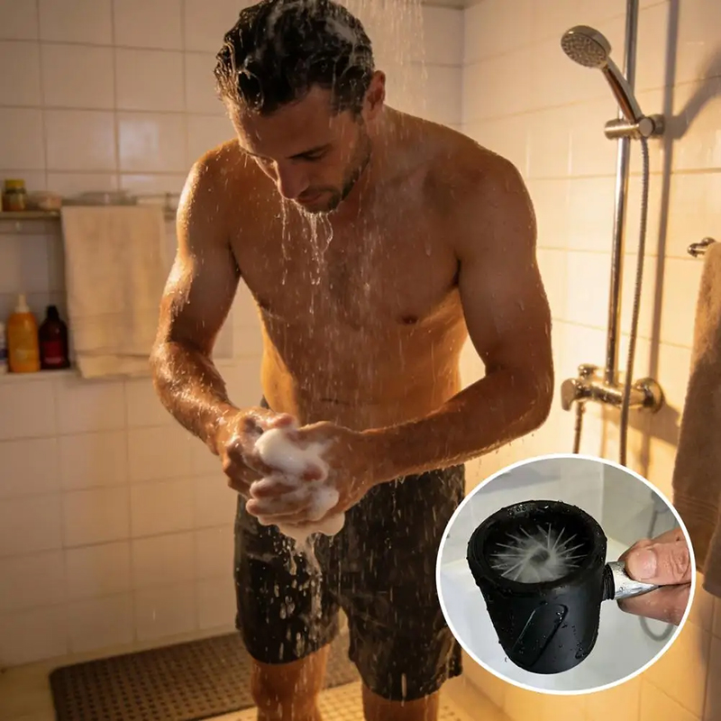 高圧ハンドヘルドシャワーヘッド、男性用洗浄スパイラルノズル、 - Men Accessories For Hand のレビューと価格