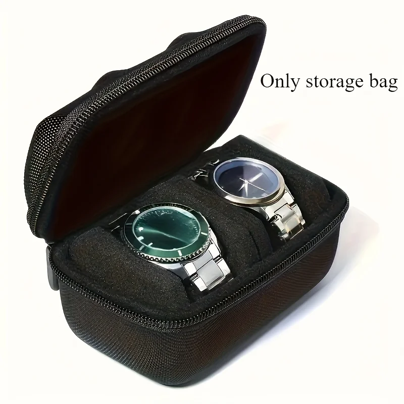 ハードシェル 2 スロット ウォッチ トラベル ケース -  - Men Accessories Organiser のレビューと価格