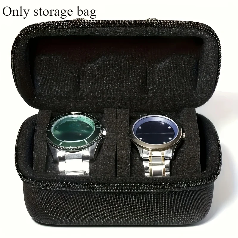 ハードシェル 2 スロット ウォッチ トラベル ケース -  - Men Accessories Organiser のレビューと価格