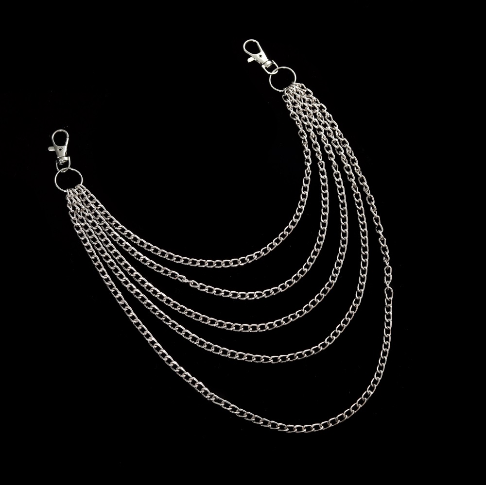 ジーンズパンツのパンクチェーン,ユニセックスキーホルダー,e - Men Accessories Aesthetic のレビューと価格