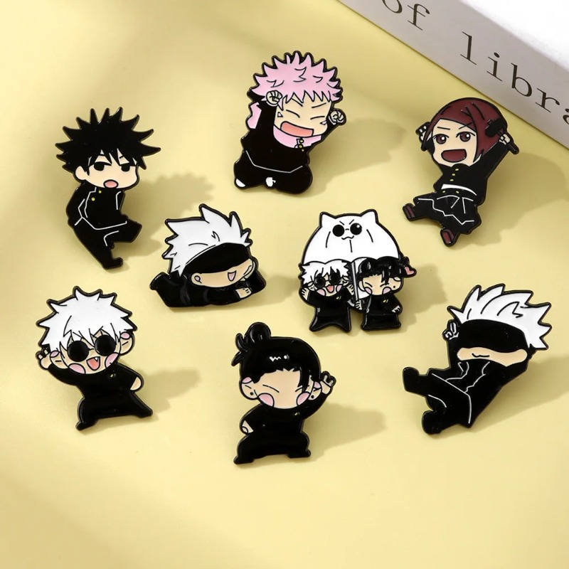 8個セット アニメ イタドリ・ユウジ エナメルピンセット 漫 - Lapel Pin Enamel のレビューと価格