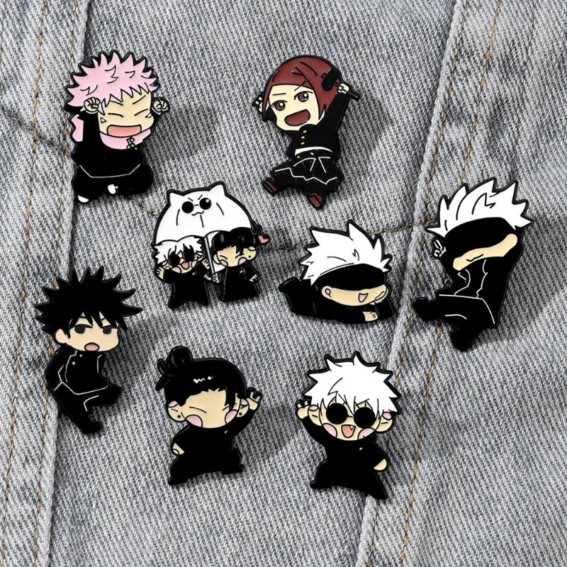 8個セット アニメ イタドリ・ユウジ エナメルピンセット 漫 - Lapel Pin Enamel のレビューと価格