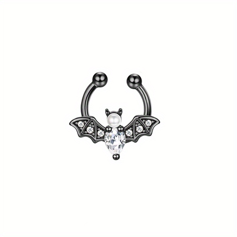 EVISPOL かわいいハロウィンバットフェイクセプタムリン - Men'S Accessories Rings のレビューと価格