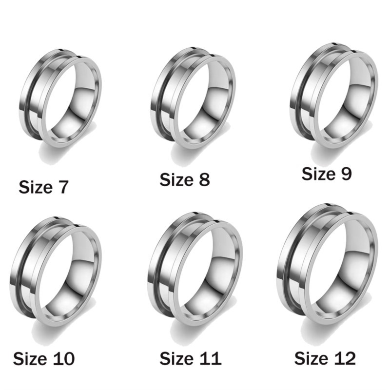 5個入り 7/8/9/10/11/12リングコアブランク 8 - Men'S Accessories Rings のレビューと価格