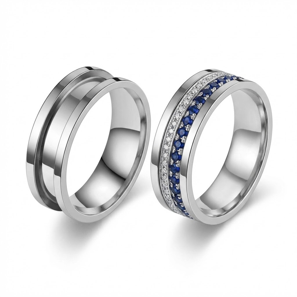 5個入り 7/8/9/10/11/12リングコアブランク 8 - Men'S Accessories Rings のレビューと価格