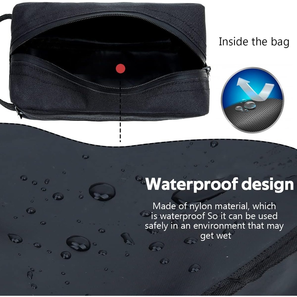 旅行用トイレタリーバッグ女性男性折りたたみ収納バッグ化粧品ブ - Men'S Accessories Wardrobe のレビューと価格
