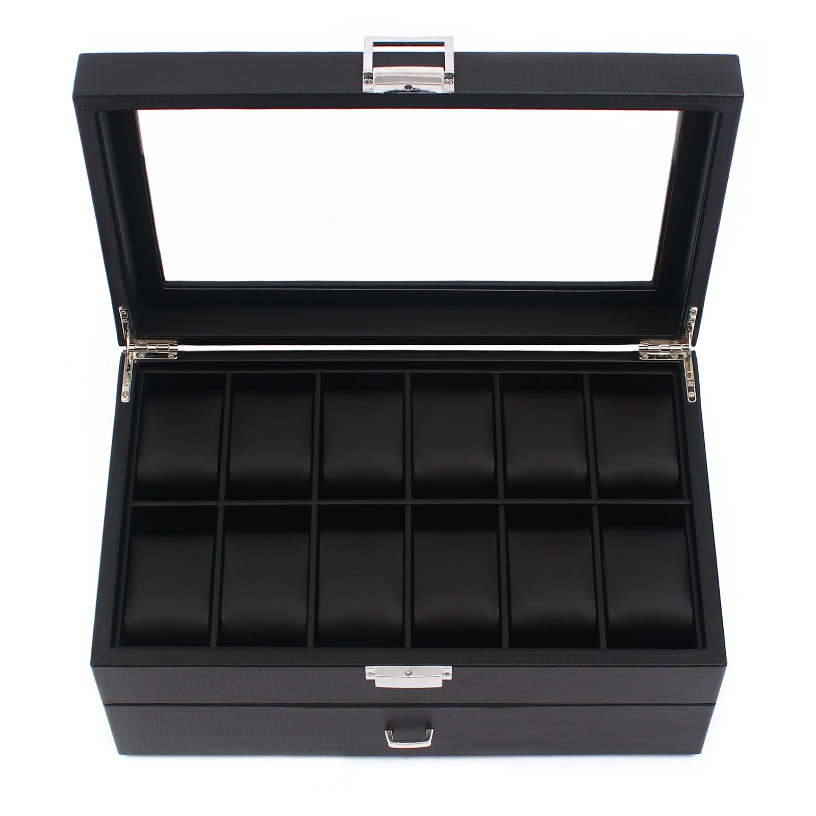 新しい 2 層 24 コンパートメント時計ボックスメンズケー - Men Accessories Organiser のレビューと価格