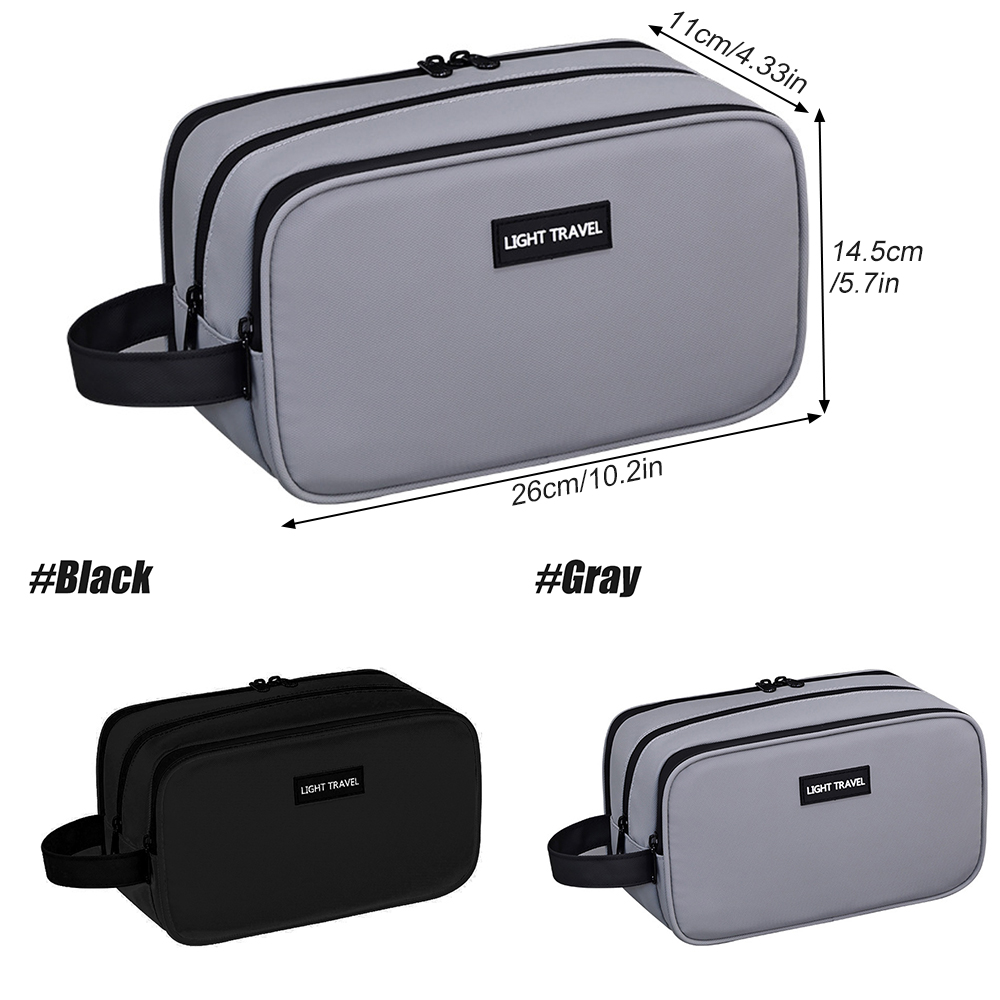 1 個の男性用トイレタリーバッグ、旅行用トイレタリーオーガナ - Men Accessories Kit Bag のレビューと価格
