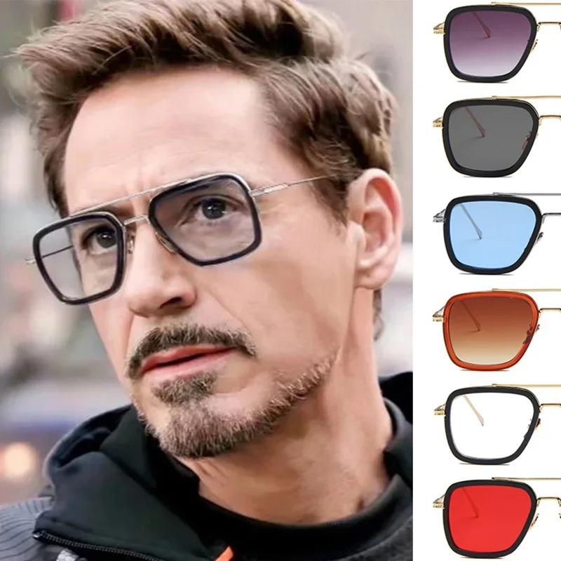 スチームパンク トニー・スターク サングラス メンズ レディ - Men'S Accessories Glasses のレビューと価格
