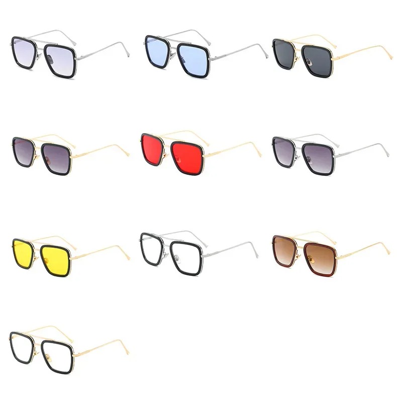 スチームパンク トニー・スターク サングラス メンズ レディ - Men'S Accessories Glasses のレビューと価格